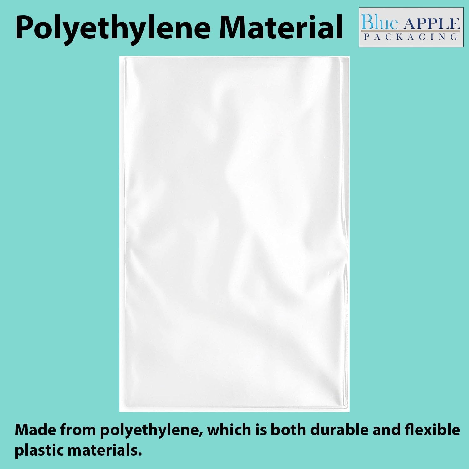 Clear Poly Bags Flat Thickness: 4 Mil Size: 3 inch(width) X 26 inch (Height)